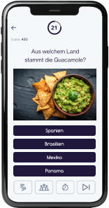 21 Coins: 420 Spanien Brasilien Mexiko Panama Aus welchem Land  stammt die Guacamole?